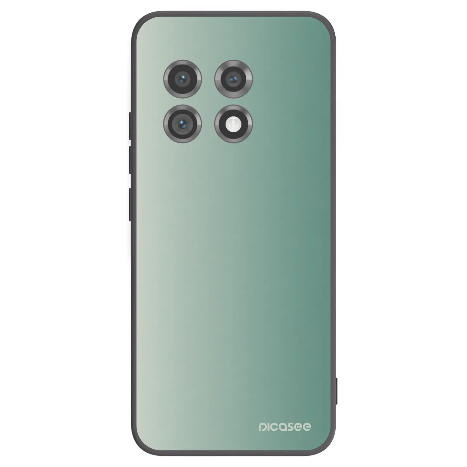 Picasee Μαύρη θήκη σιλικόνης για OnePlus 11 5G - Misty Sage