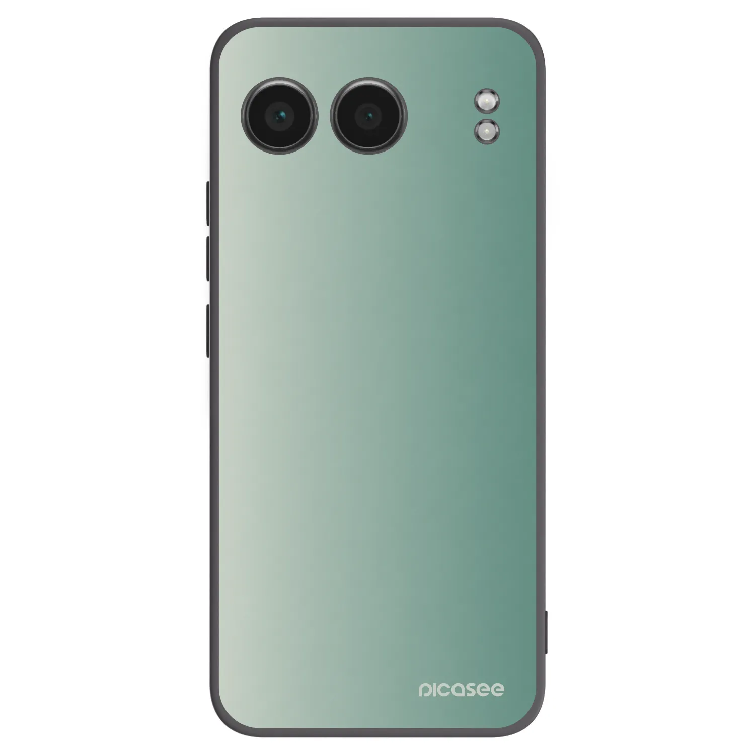 Picasee Μαύρη θήκη σιλικόνης για OnePlus Nord 4 - Misty Sage