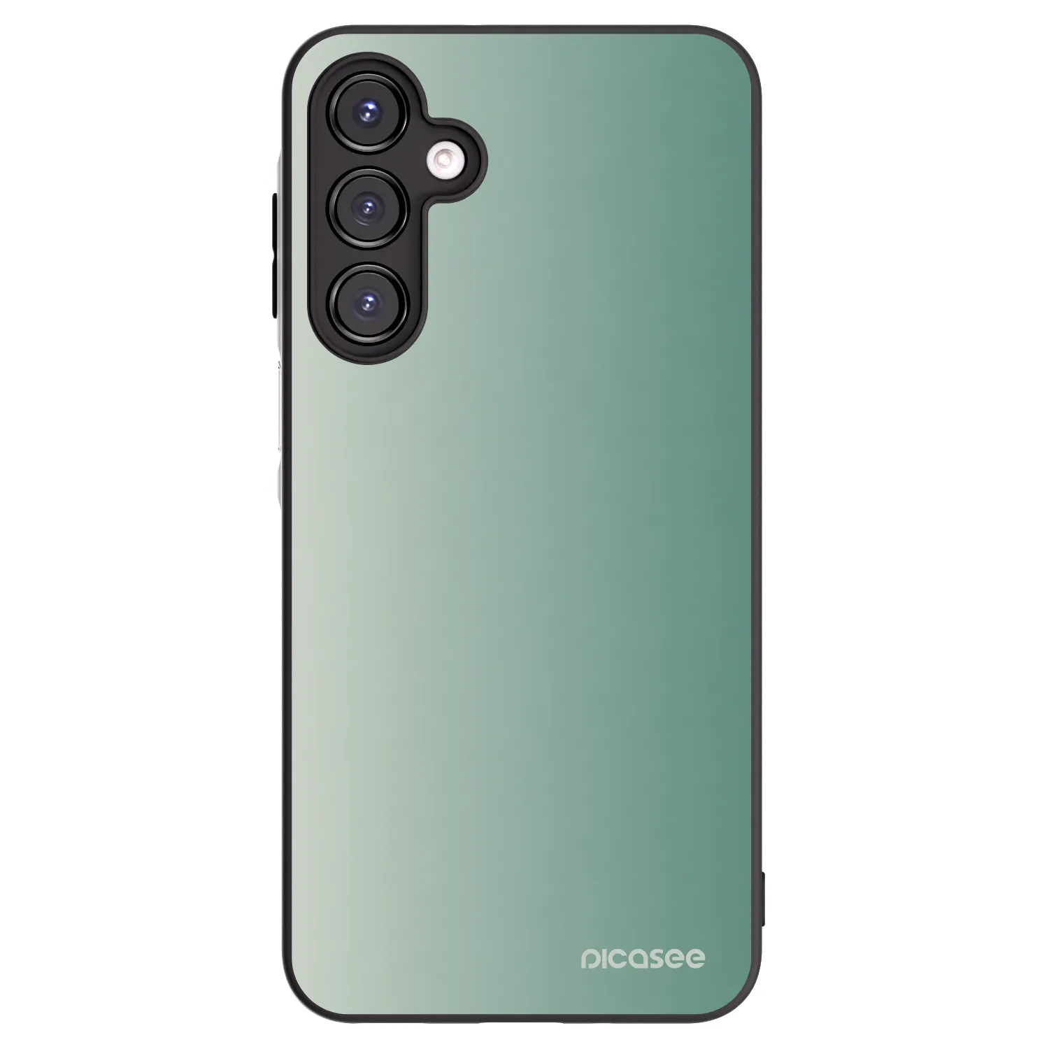 Picasee Μαύρη θήκη σιλικόνης για Samsung Galaxy A16 5G - Misty Sage