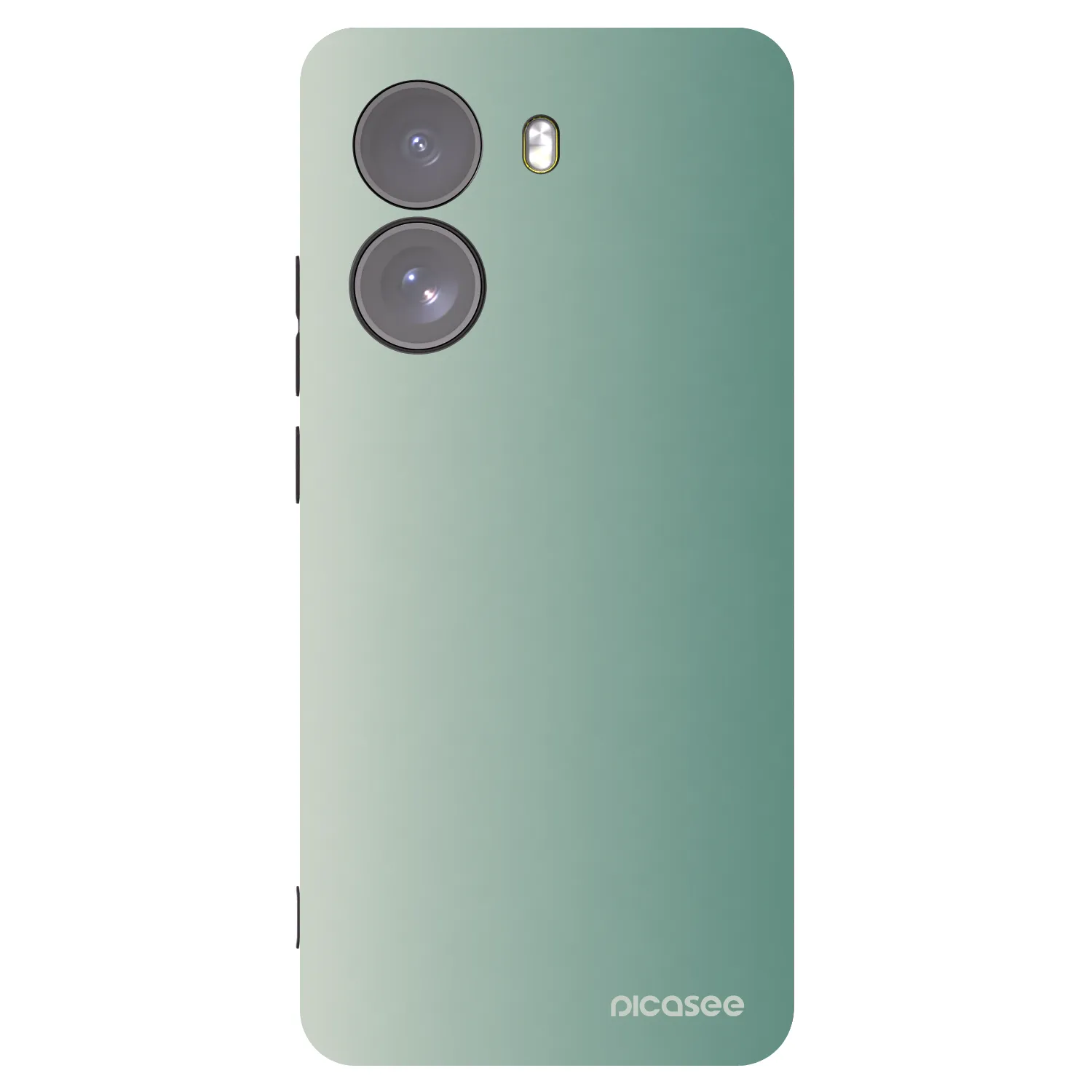 Picasee Μαύρη θήκη σιλικόνης για Xiaomi Poco X7 - Misty Sage