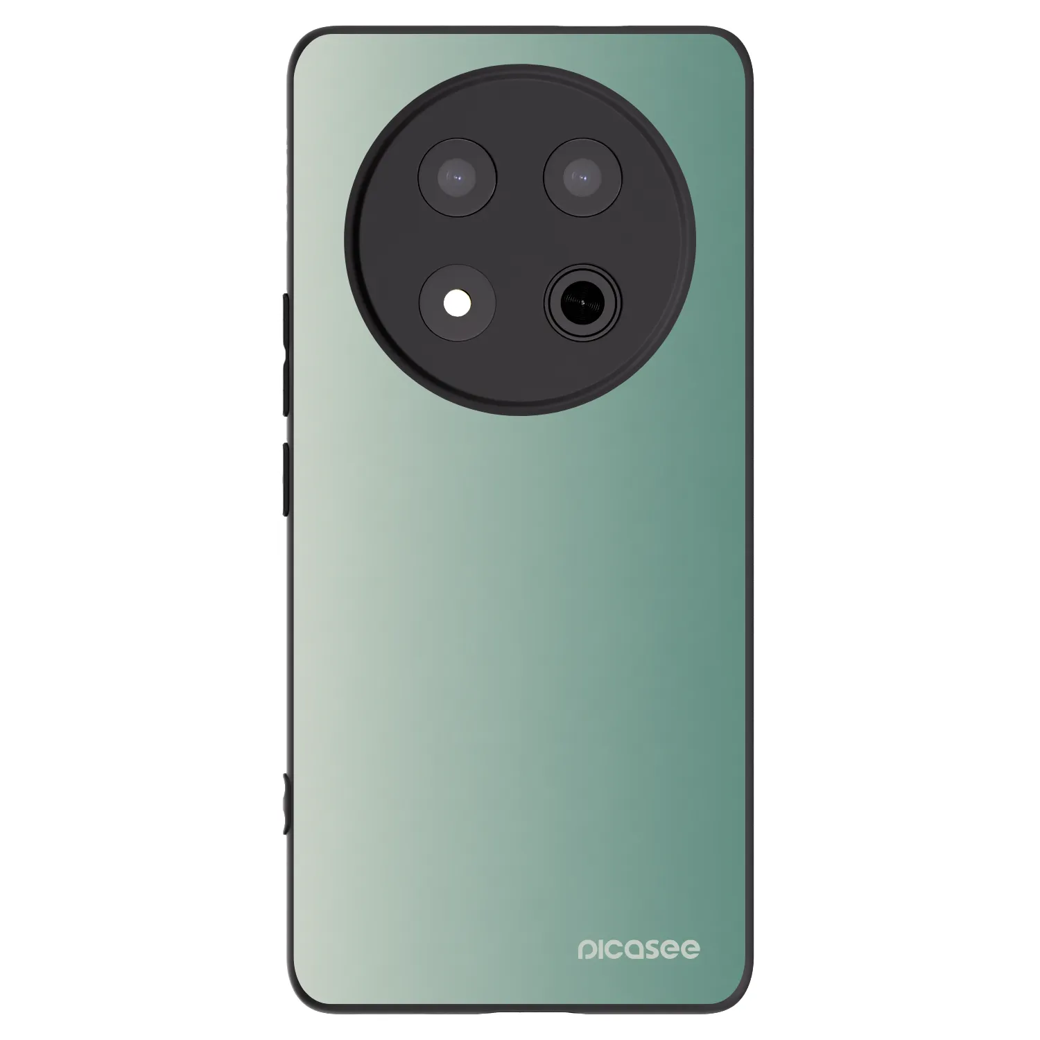Picasee Μαύρη θήκη σιλικόνης για Honor Magic7 Lite 5G - Misty Sage