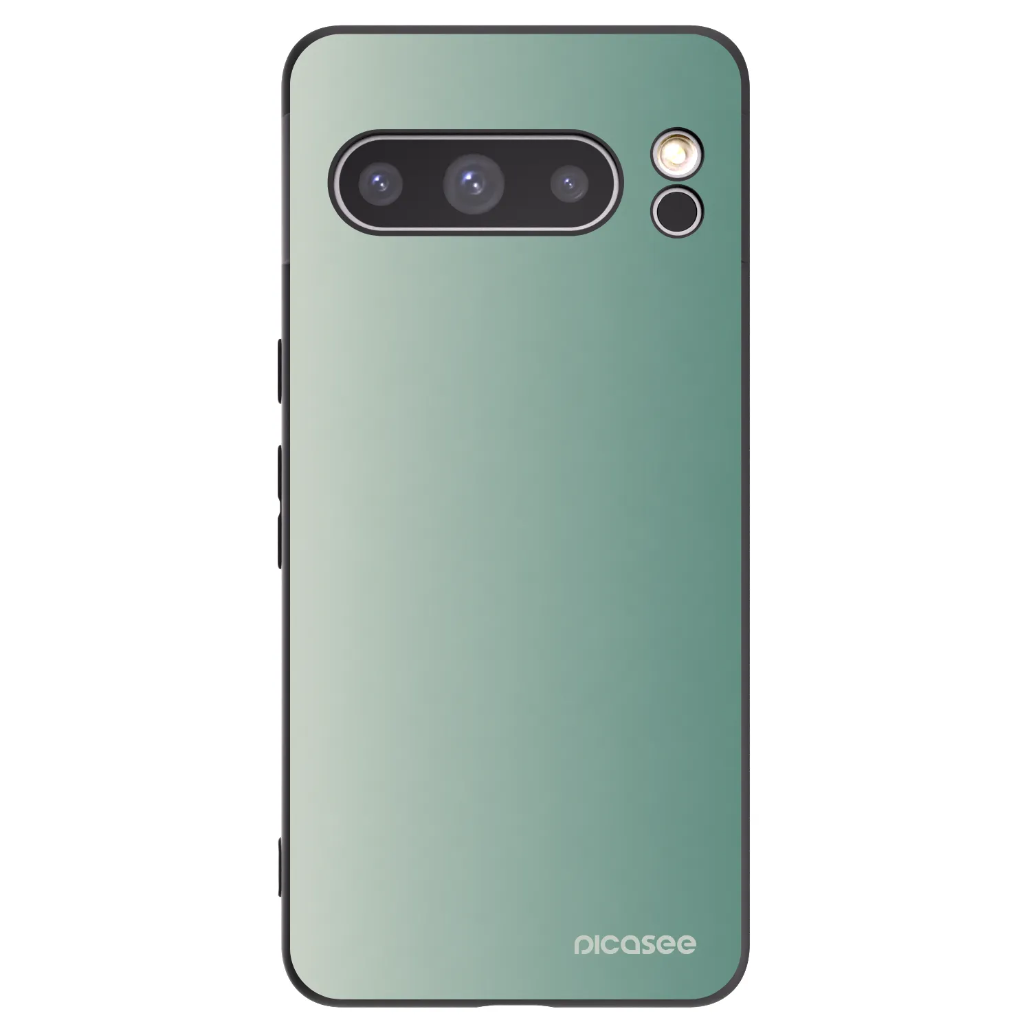 Picasee Μαύρη θήκη σιλικόνης για Google Pixel 8 Pro - Misty Sage