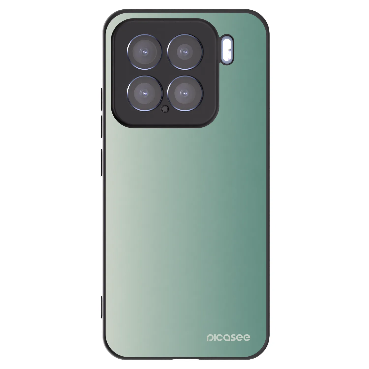 Picasee Μαύρη θήκη σιλικόνης για Xiaomi 15 - Misty Sage