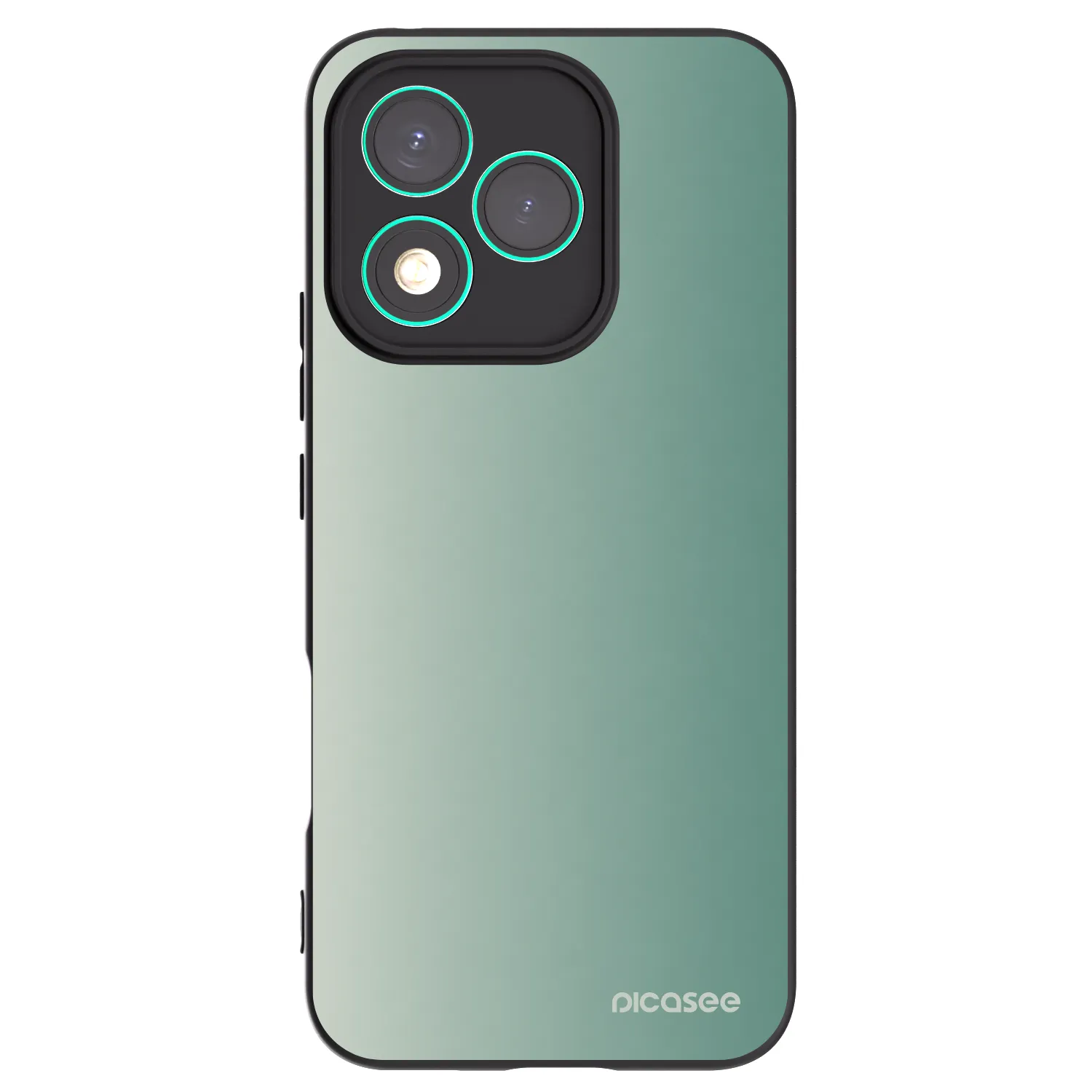 Picasee Μαύρη θήκη σιλικόνης για Honor 400 Lite 5G - Misty Sage