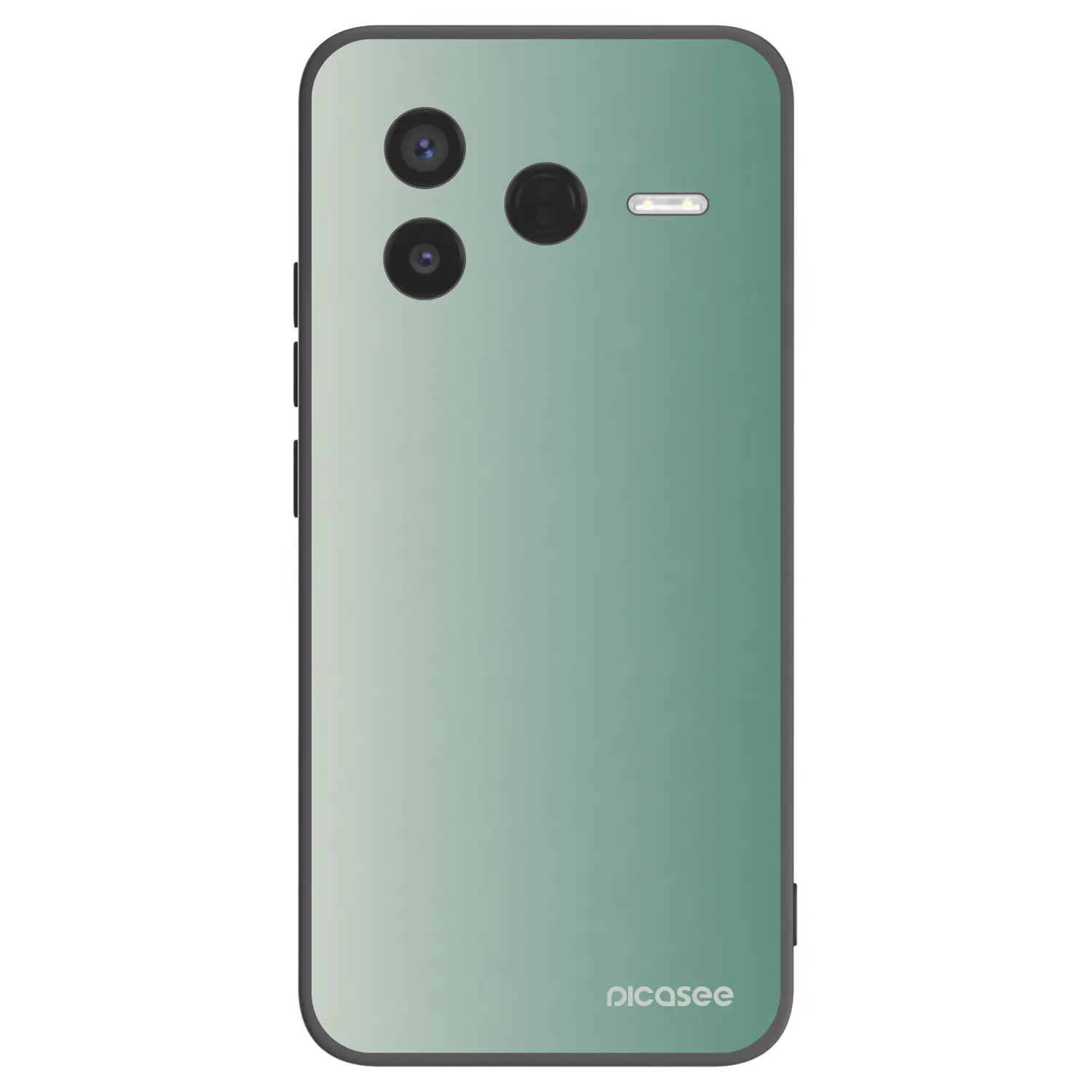 Picasee Μαύρη θήκη σιλικόνης για Xiaomi Poco F7 Pro 5G - Misty Sage
