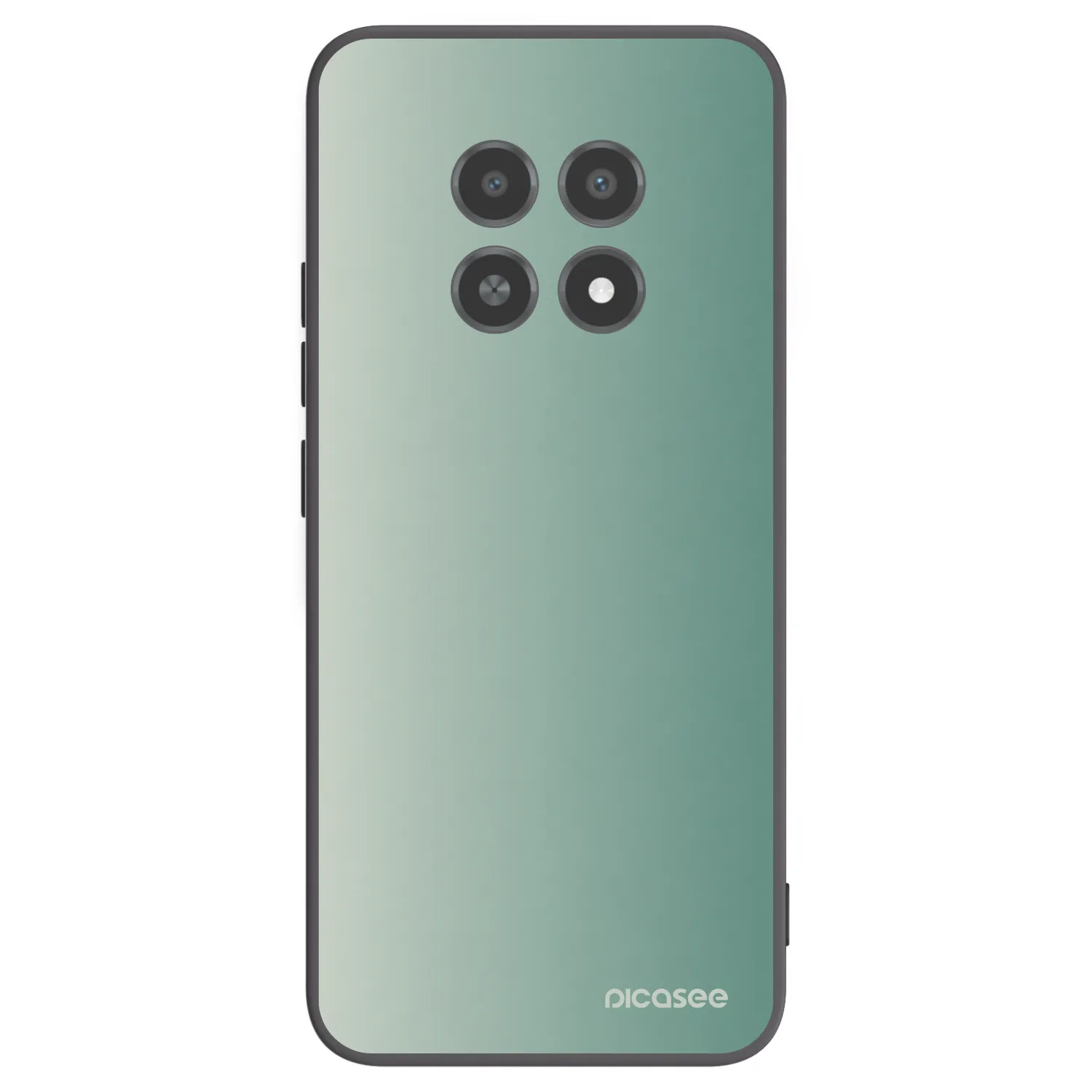 Picasee Μαύρη θήκη σιλικόνης για Realme 12X - Misty Sage