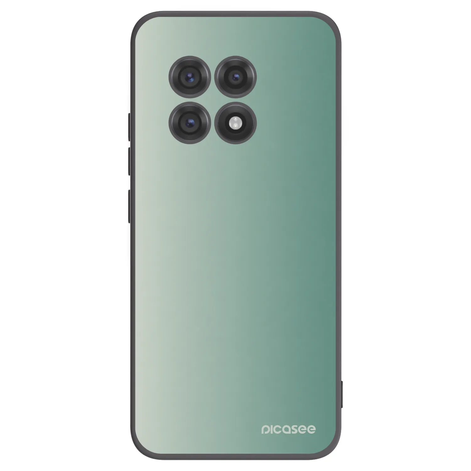 Picasee Μαύρη θήκη σιλικόνης για OnePlus 13R 5G - Misty Sage