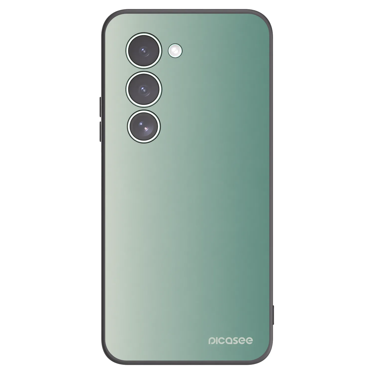 Picasee Μαύρη θήκη σιλικόνης για Xiaomi Redmi 15 5G - Misty Sage