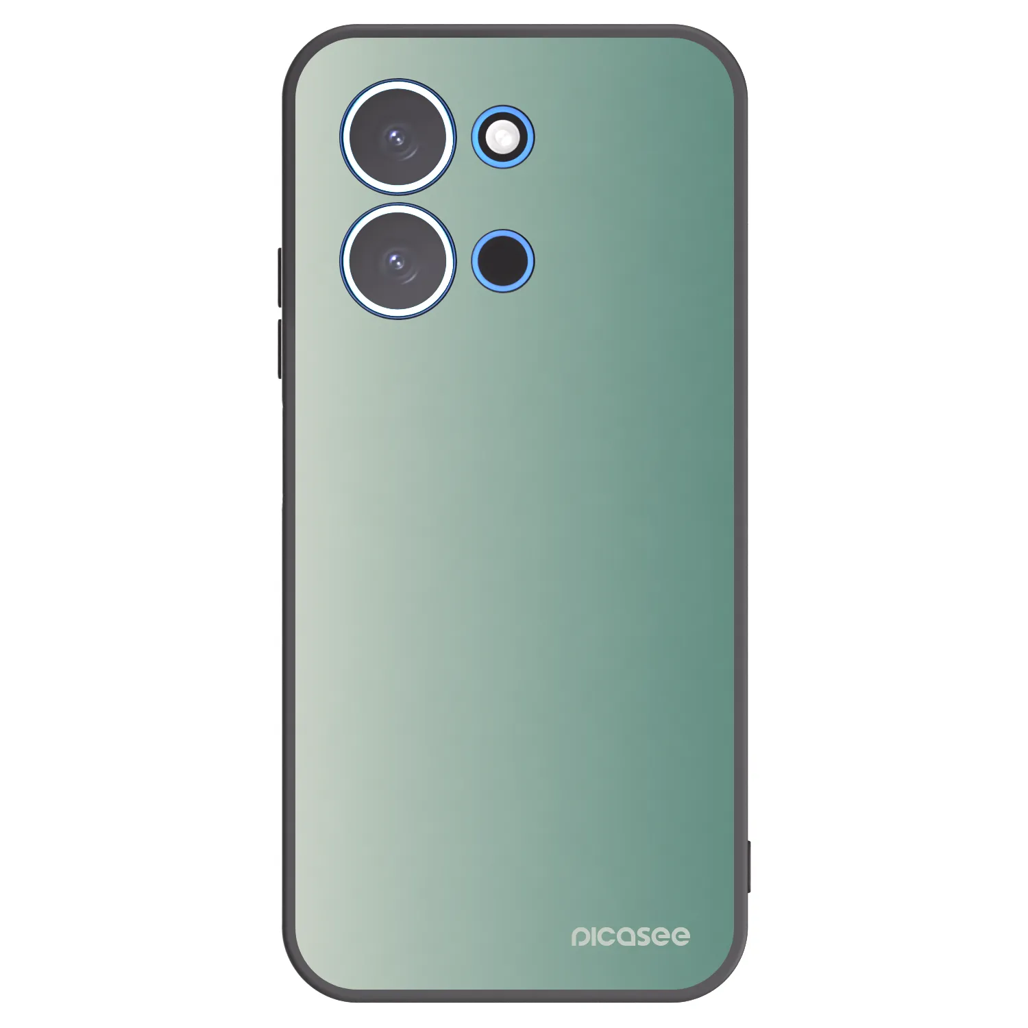 Picasee Μαύρη θήκη σιλικόνης για Xiaomi Redmi 15C 4G - Misty Sage