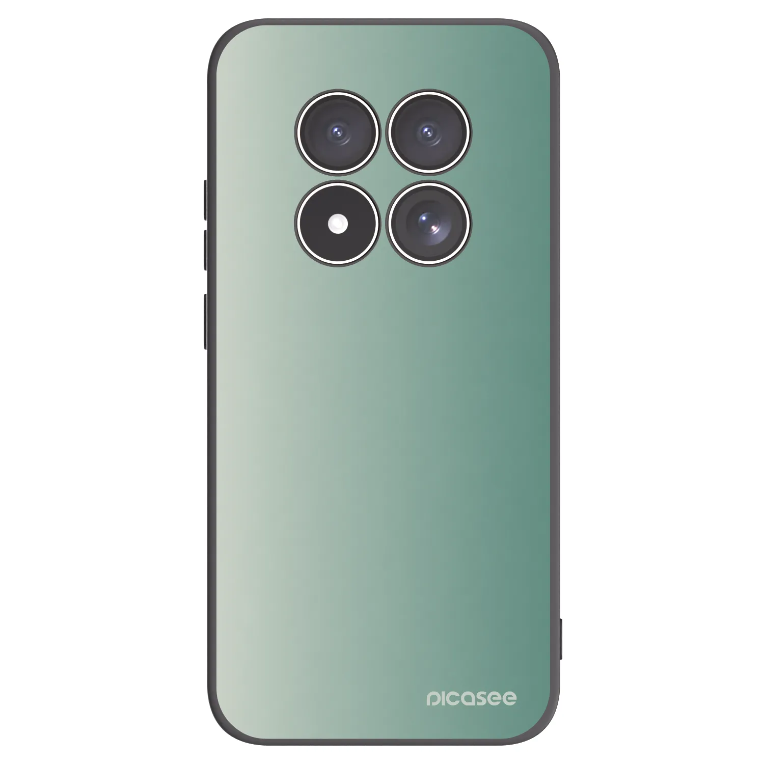 Picasee Μαύρη θήκη σιλικόνης για Xiaomi Redmi Note 15 Pro 4G - Misty Sage