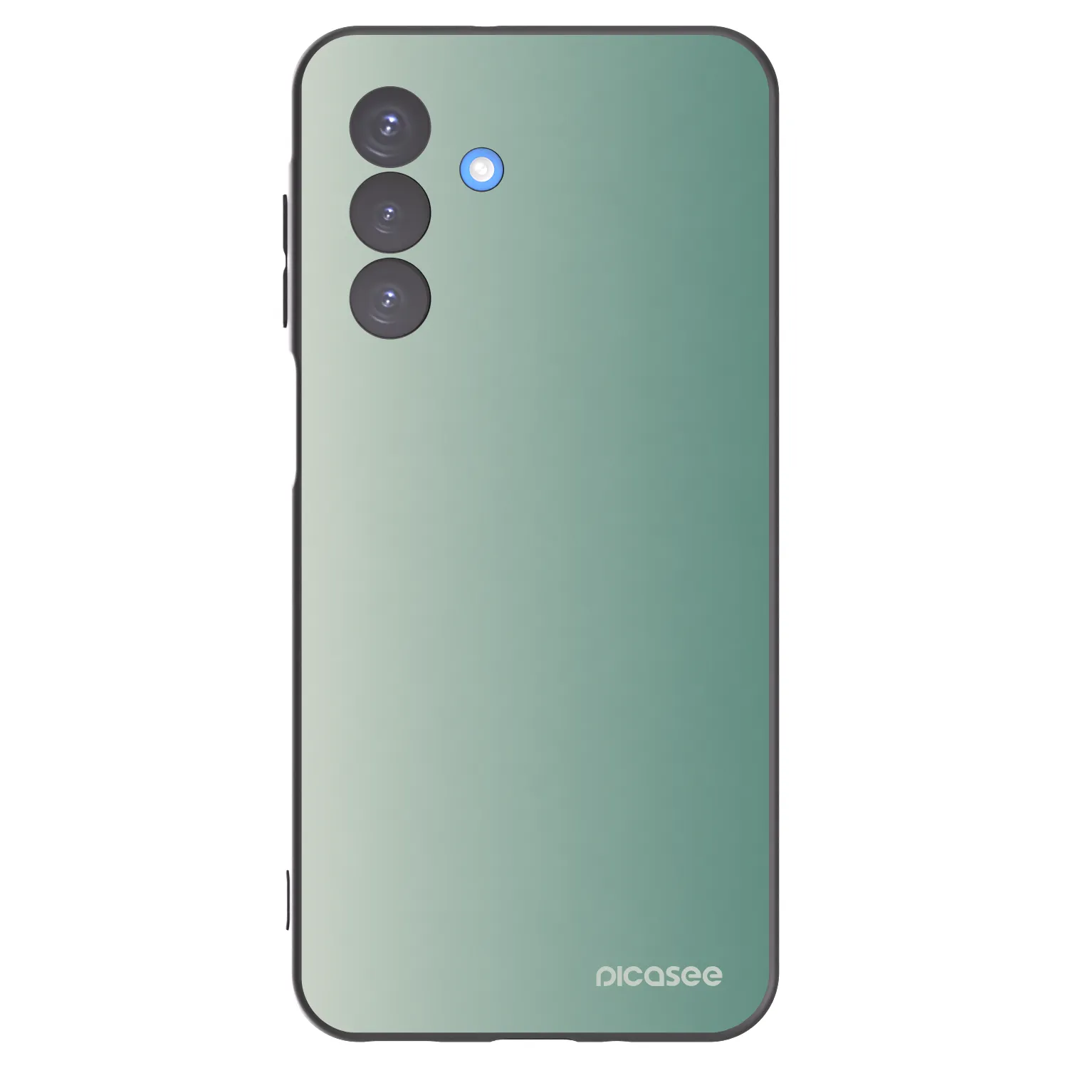 Picasee Μαύρη θήκη σιλικόνης για Samsung Galaxy A17 5G - Misty Sage