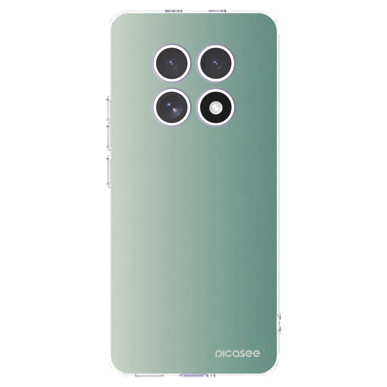 Picasee διαφανής θήκη σιλικόνης Xiaomi Redmi Note 15 4G - Misty Sage