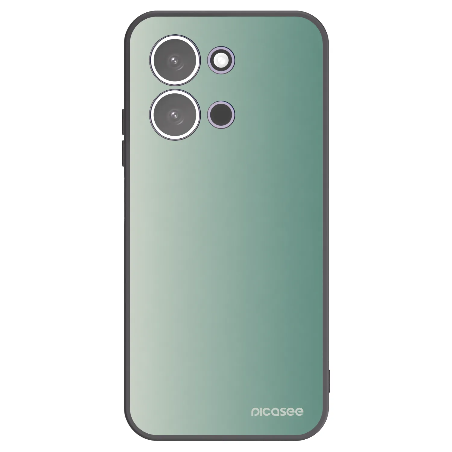 Picasee Μαύρη θήκη σιλικόνης για Xiaomi Redmi 15C 5G - Misty Sage