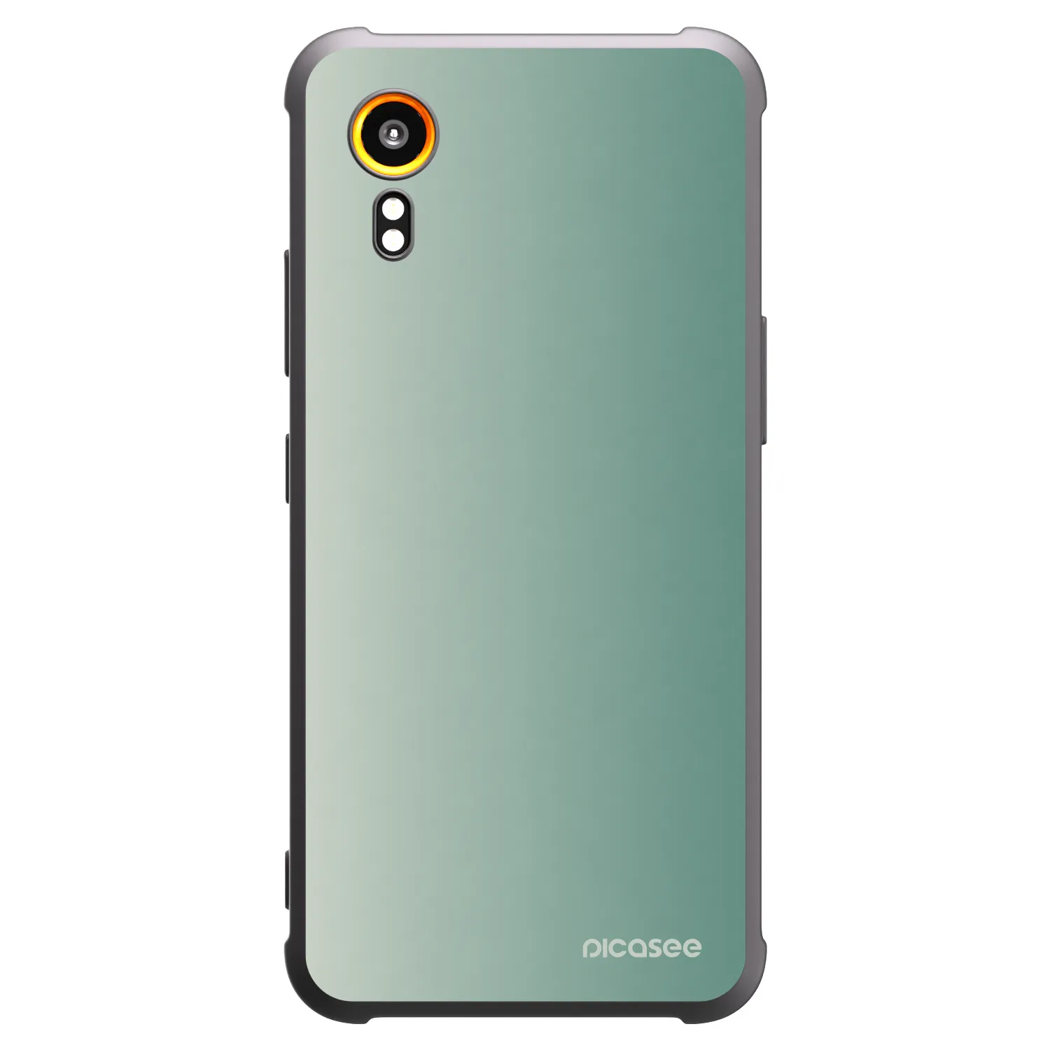 Picasee Μαύρη θήκη σιλικόνης για Samsung Galaxy XCover 7 - Misty Sage