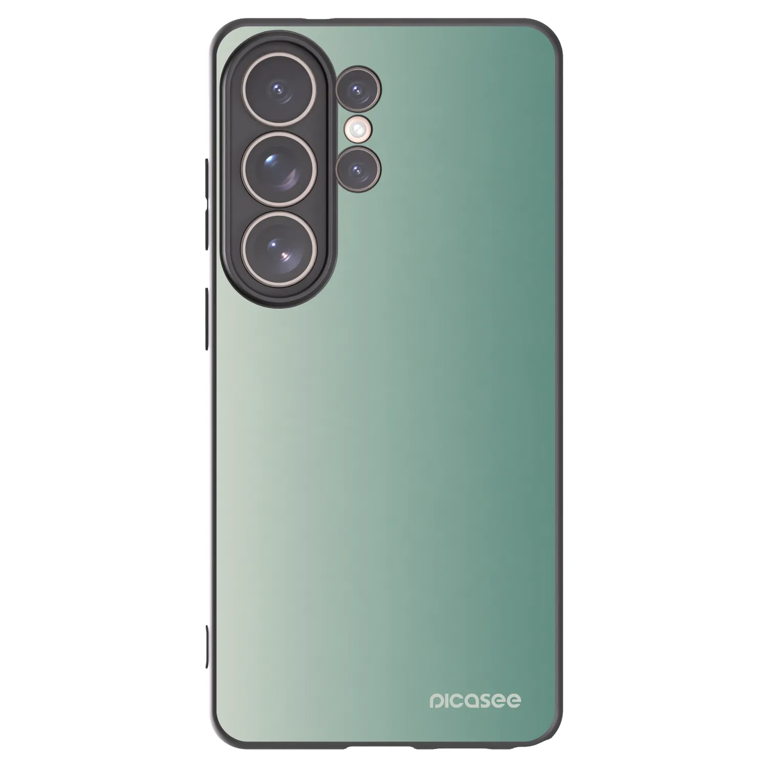 Picasee Μαύρη θήκη σιλικόνης για Samsung Galaxy S26 Ultra - Misty Sage