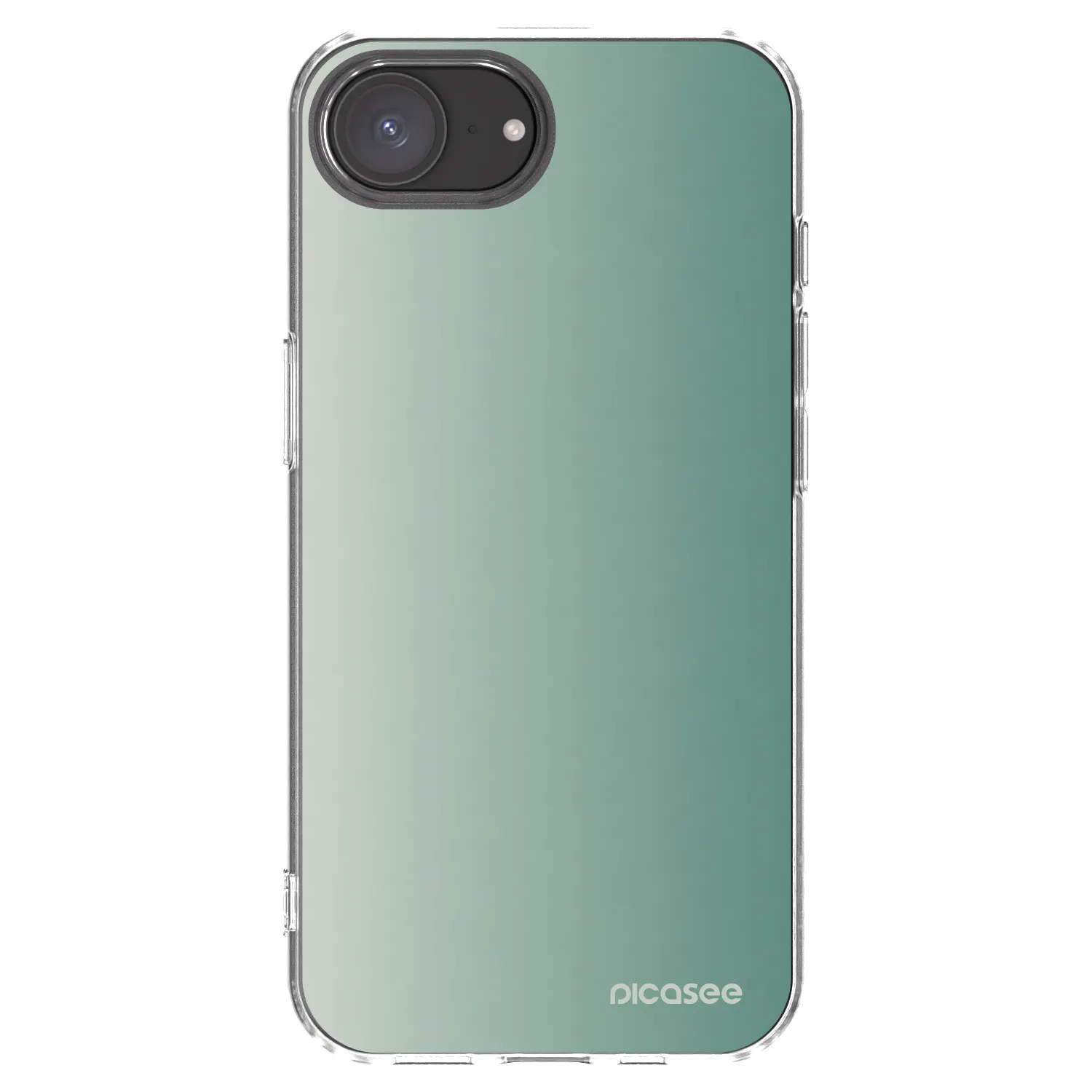 Picasee διαφανής θήκη σιλικόνης Apple iPhone 17e - Misty Sage