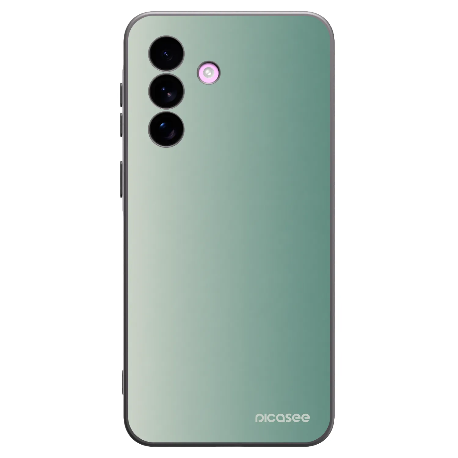Picasee Μαύρη θήκη σιλικόνης για Samsung Galaxy A57 5G - Misty Sage