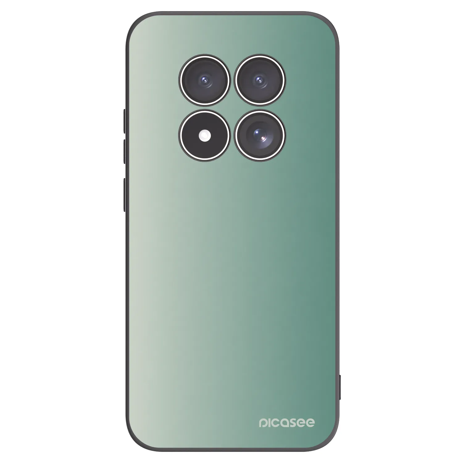 Picasee Μαύρη θήκη σιλικόνης για Xiaomi Redmi Note 15 Pro 5G - Misty Sage
