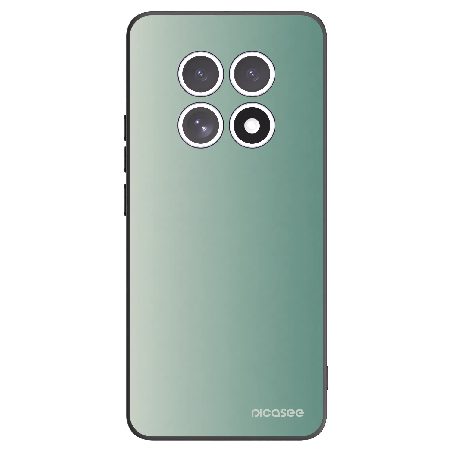 Picasee Μαύρη θήκη σιλικόνης για Xiaomi Redmi Note 15 5G - Misty Sage