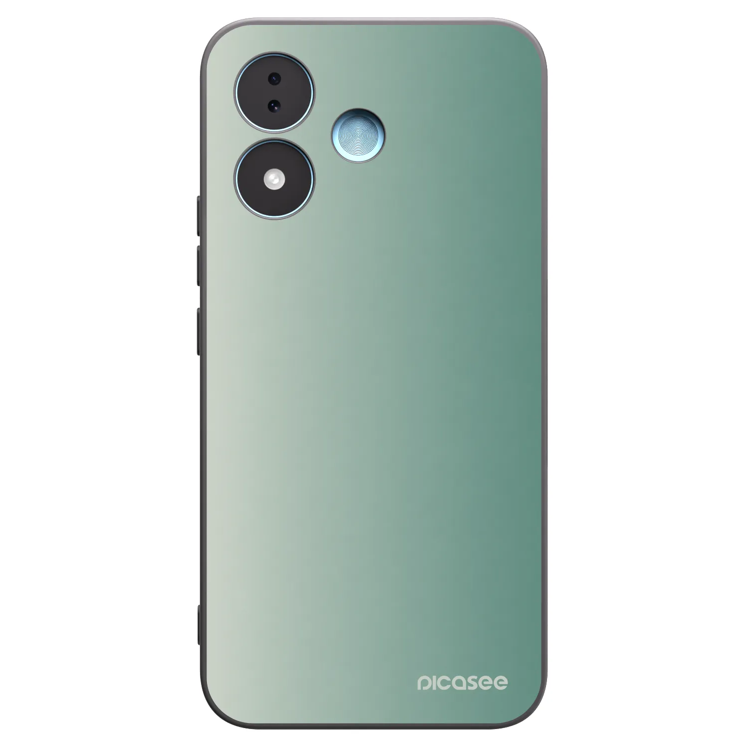 Picasee Μαύρη θήκη σιλικόνης για Xiaomi Redmi Note 17 5G - Misty Sage