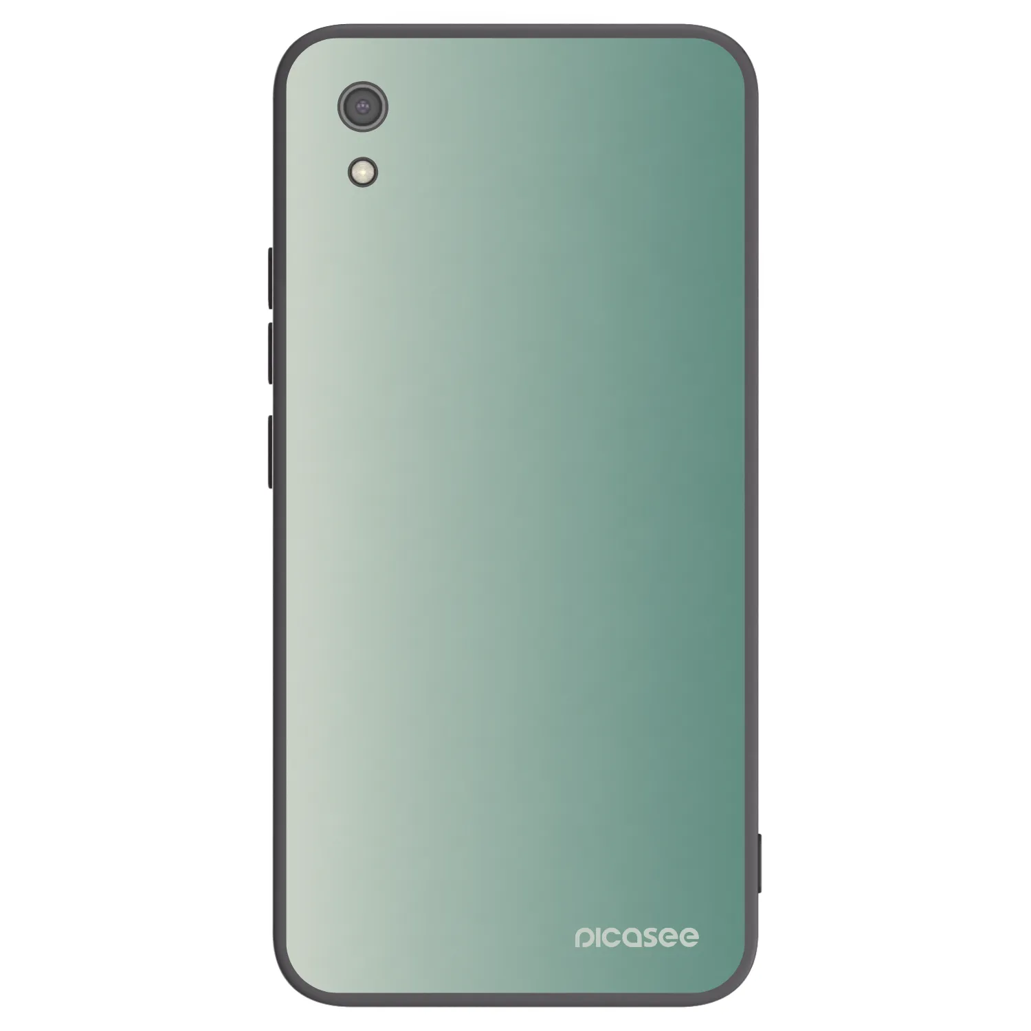 Picasee Μαύρη θήκη σιλικόνης για Xiaomi Redmi 7A - Misty Sage