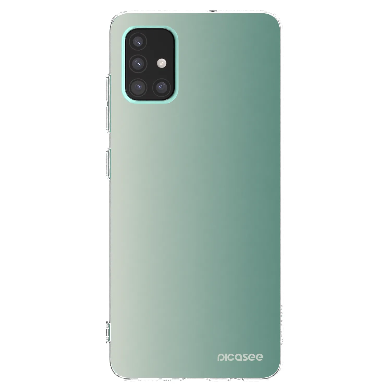 Picasee διαφανής θήκη σιλικόνης Samsung Galaxy A51 A515F - Misty Sage