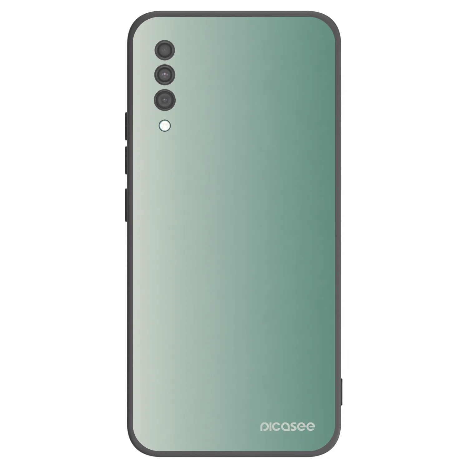 Picasee Μαύρη θήκη σιλικόνης για Samsung Galaxy A30s A307F - Misty Sage