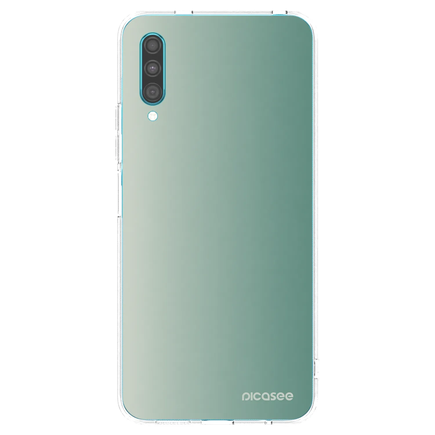 Picasee διαφανής θήκη σιλικόνης Samsung Galaxy A30s A307F - Misty Sage