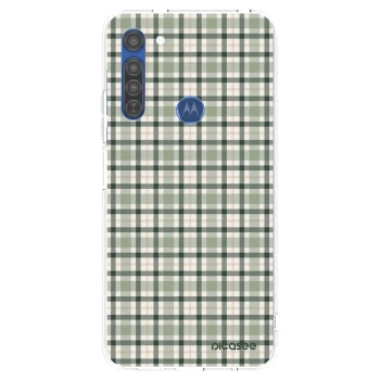 Θήκη για Motorola Moto G8 - Sage Tartan