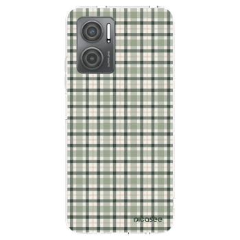 Picasee διαφανής θήκη σιλικόνης Xiaomi Redmi 10 5G - Sage Tartan
