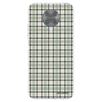 Picasee διαφανής θήκη σιλικόνης Xiaomi Poco F2 Pro - Sage Tartan