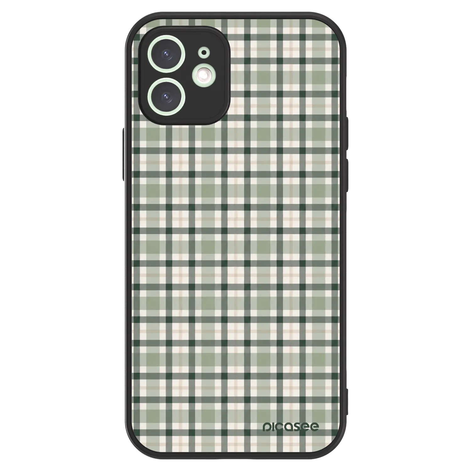 Picasee ULTIMATE CASE για Apple iPhone 12 - Sage Tartan