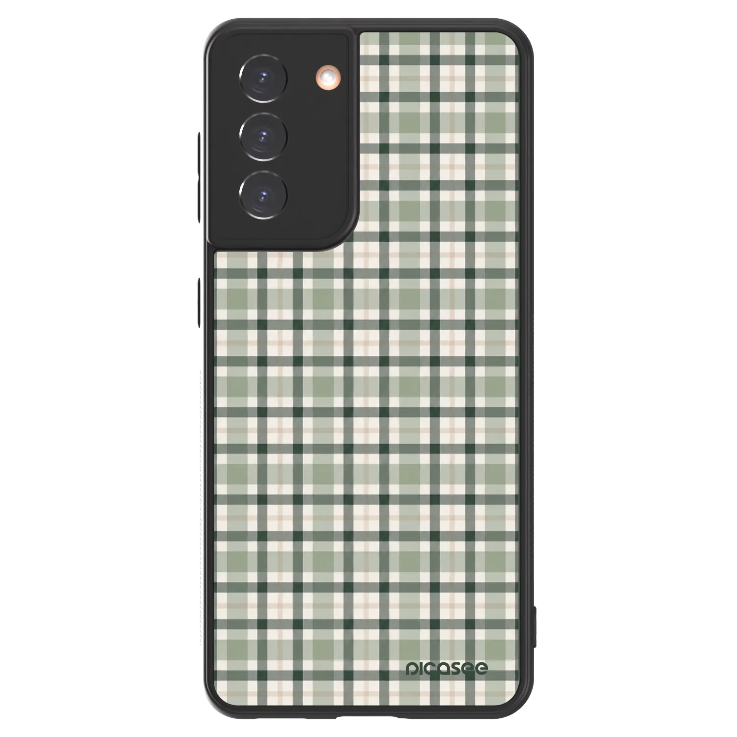 Picasee ULTIMATE CASE για Samsung Galaxy S21 5G G991B - Sage Tartan