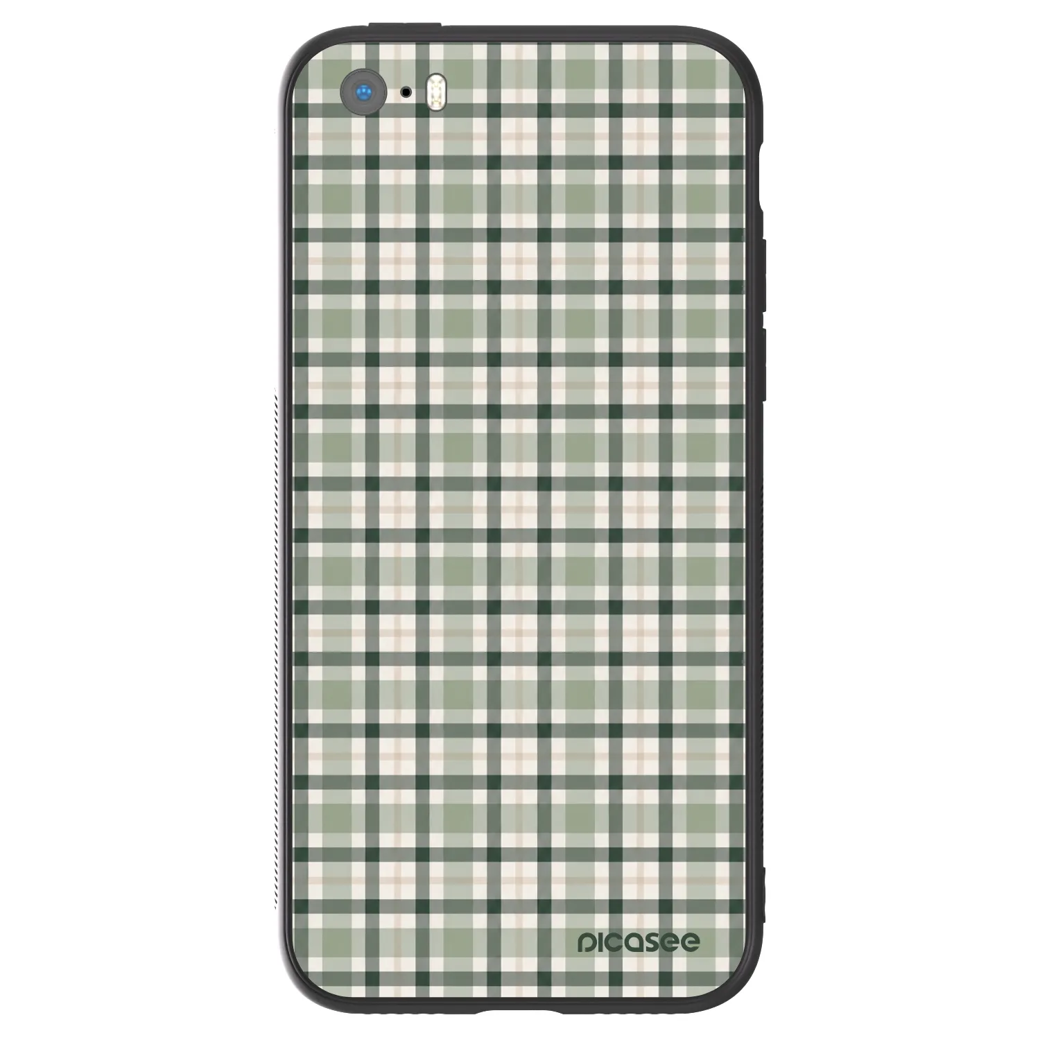 Picasee ULTIMATE CASE για Apple iPhone 5/5S/SE - Sage Tartan
