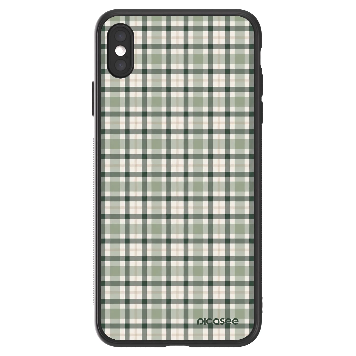 Picasee ULTIMATE CASE για Apple iPhone XS Max - Sage Tartan