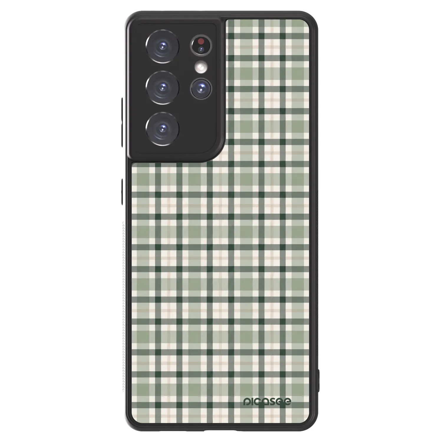Picasee ULTIMATE CASE για Samsung Galaxy S21 Ultra 5G G998B - Sage Tartan