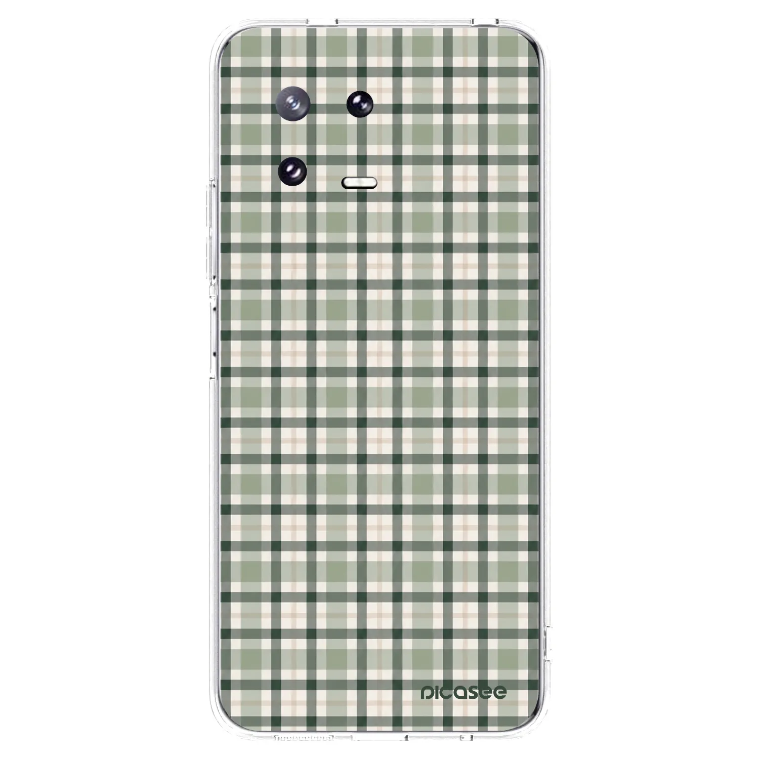 Picasee διαφανής θήκη σιλικόνης Xiaomi 13 Pro - Sage Tartan