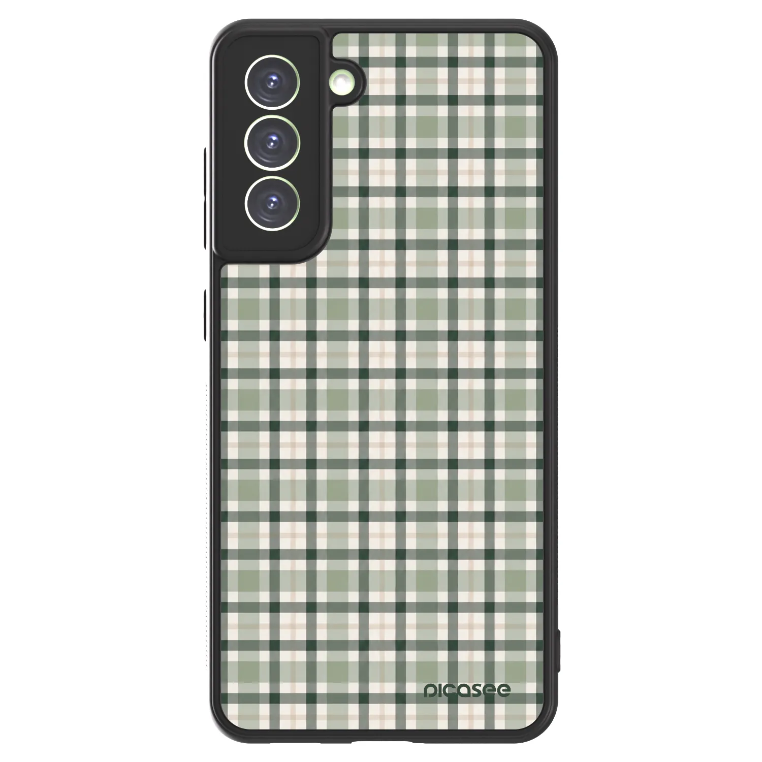 Picasee ULTIMATE CASE PowerShare για Samsung Galaxy S21 FE 5G - Sage Tartan