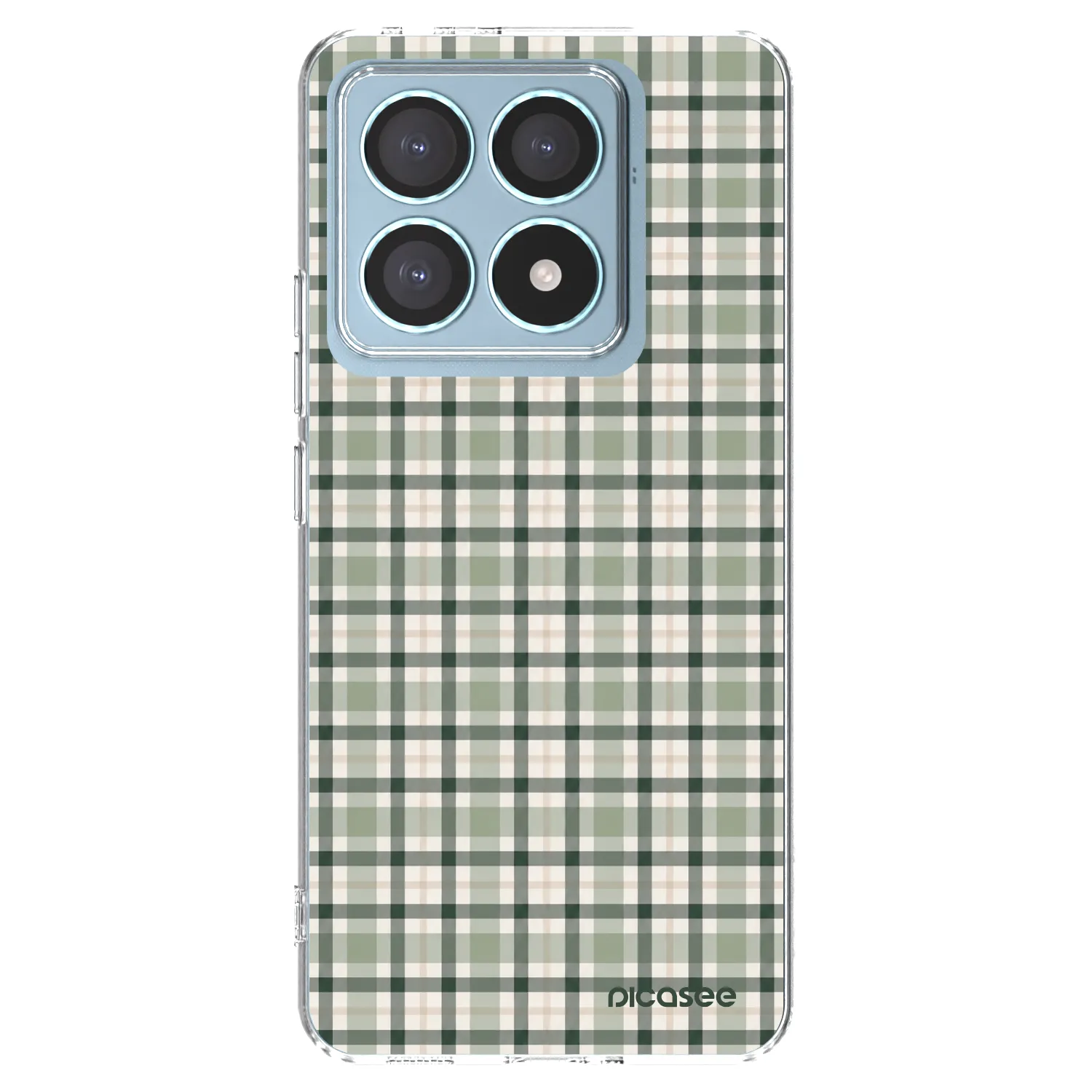 Picasee διαφανής θήκη σιλικόνης Xiaomi 14T Pro - Sage Tartan