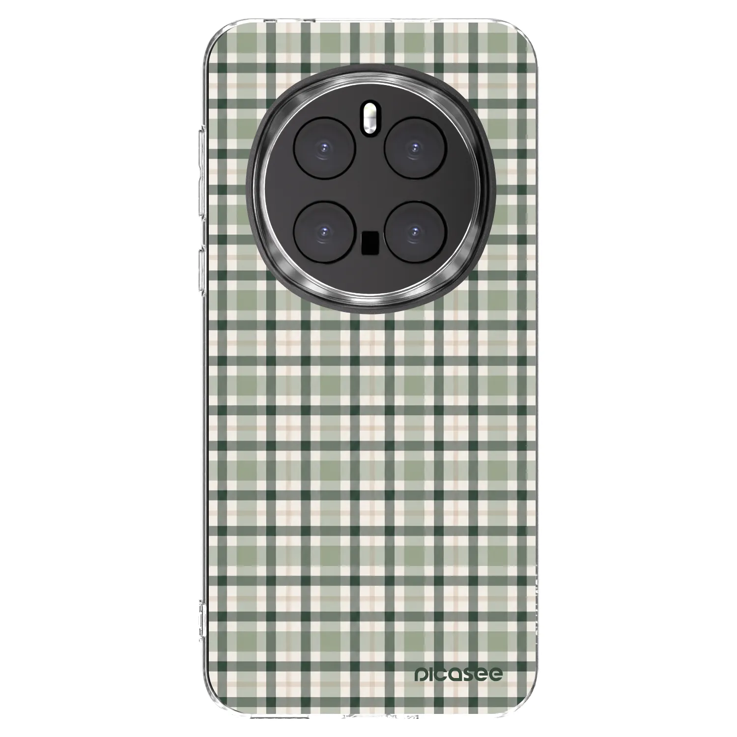 Picasee διαφανής θήκη σιλικόνης Honor Magic7 Pro 5G - Sage Tartan
