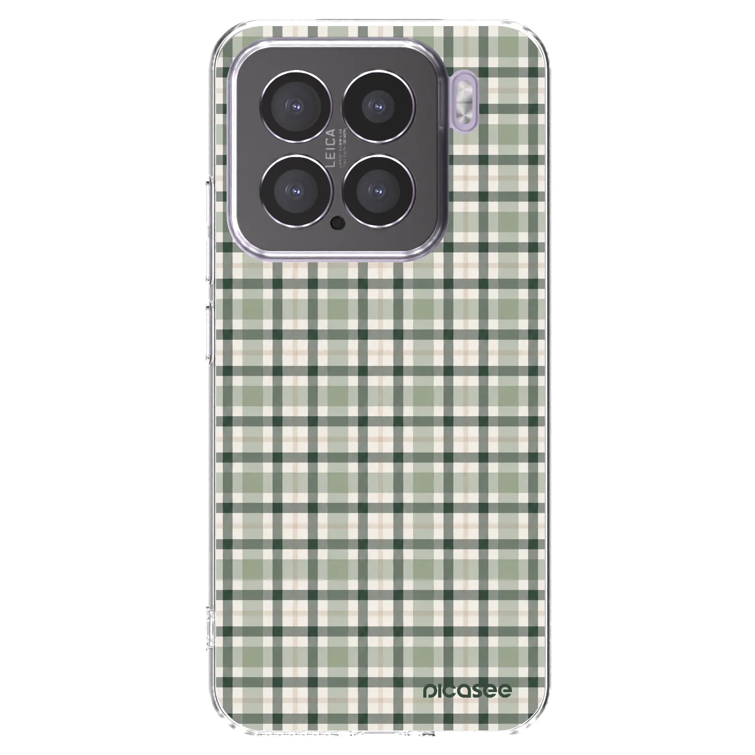 Picasee διαφανής θήκη σιλικόνης Xiaomi 15 - Sage Tartan