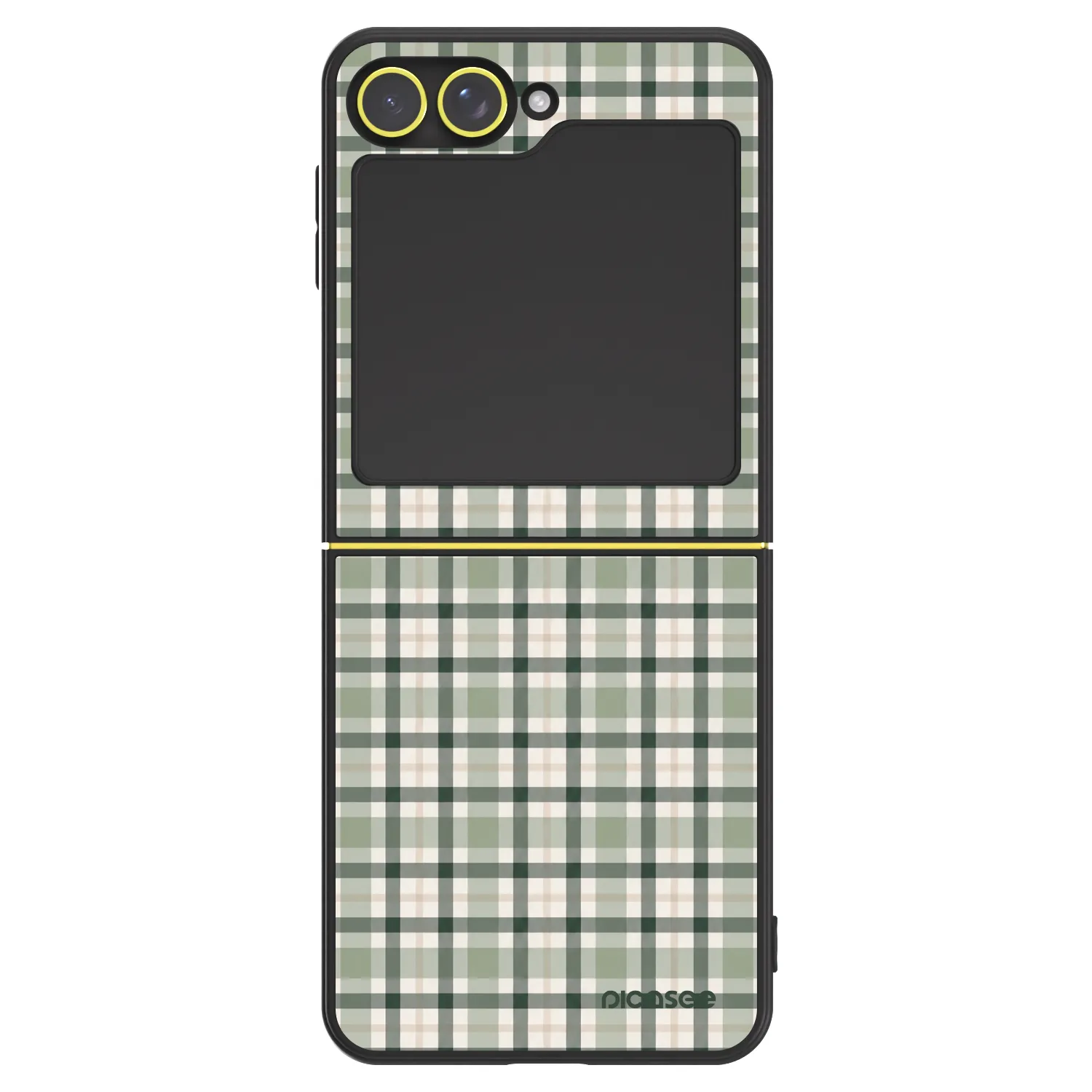 Picasee ULTIMATE CASE για Samsung Galaxy Z Flip5 5G - Sage Tartan