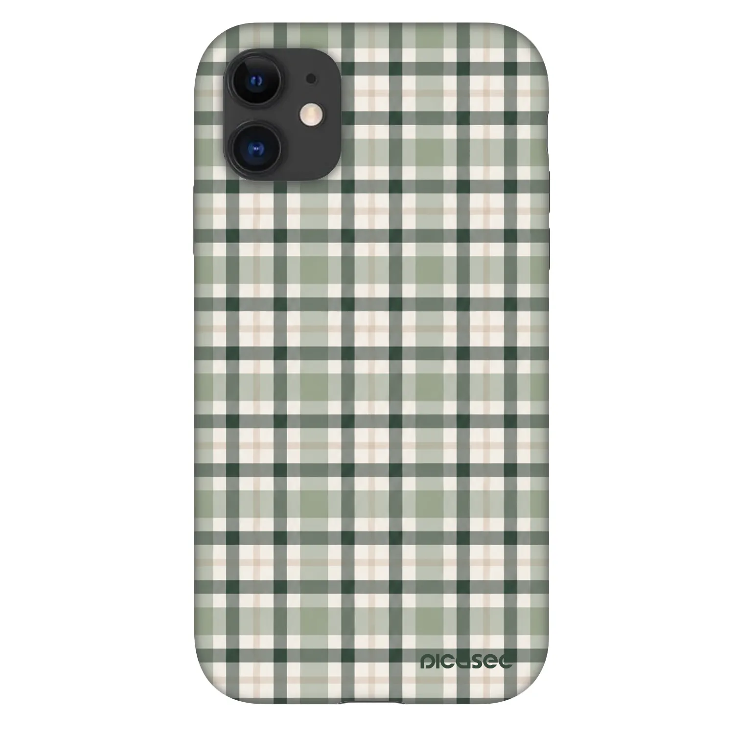 Picasee Fashion Case για Apple iPhone 11 - Sage Tartan