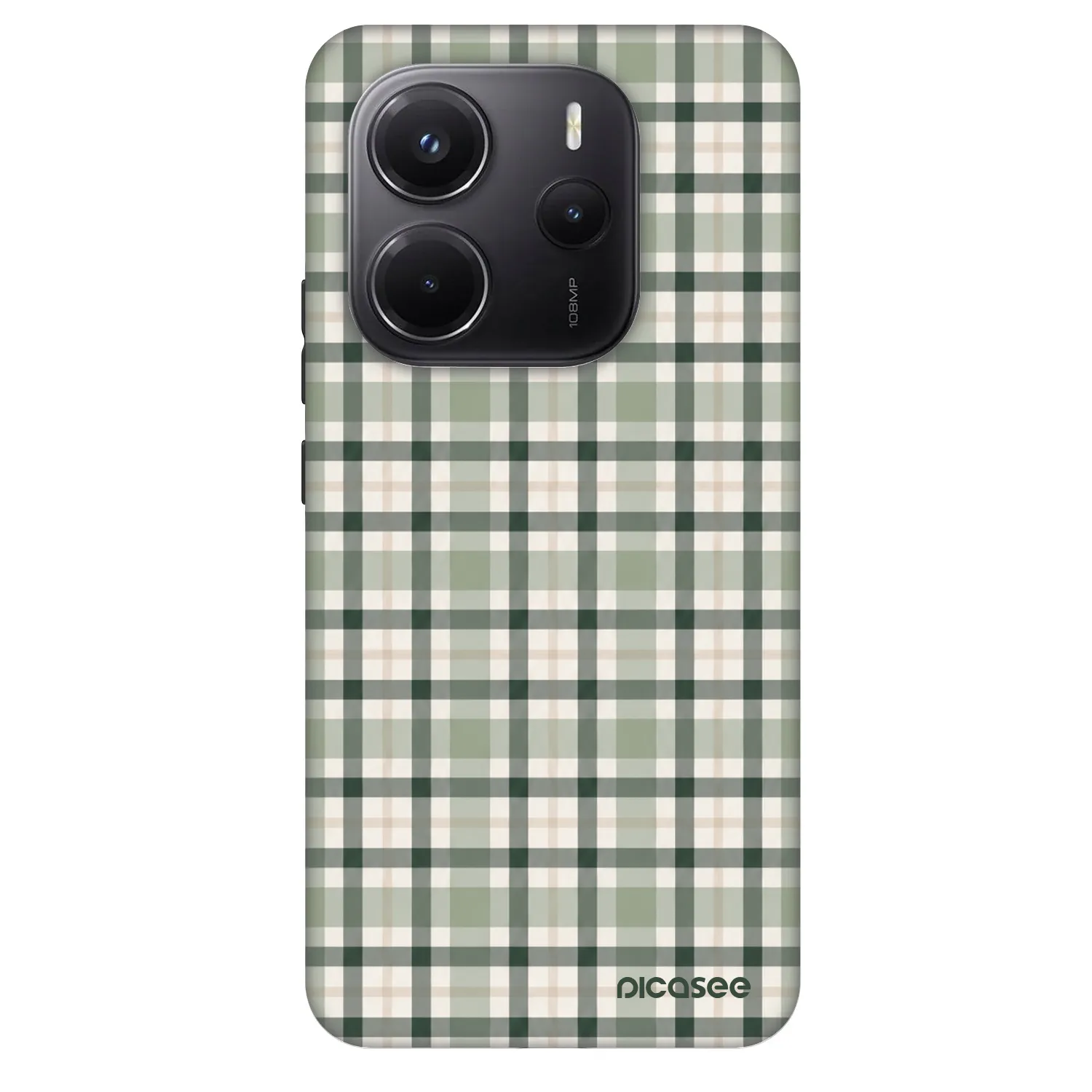 Picasee Fashion Case για Xiaomi Redmi Note 14 5G - Sage Tartan