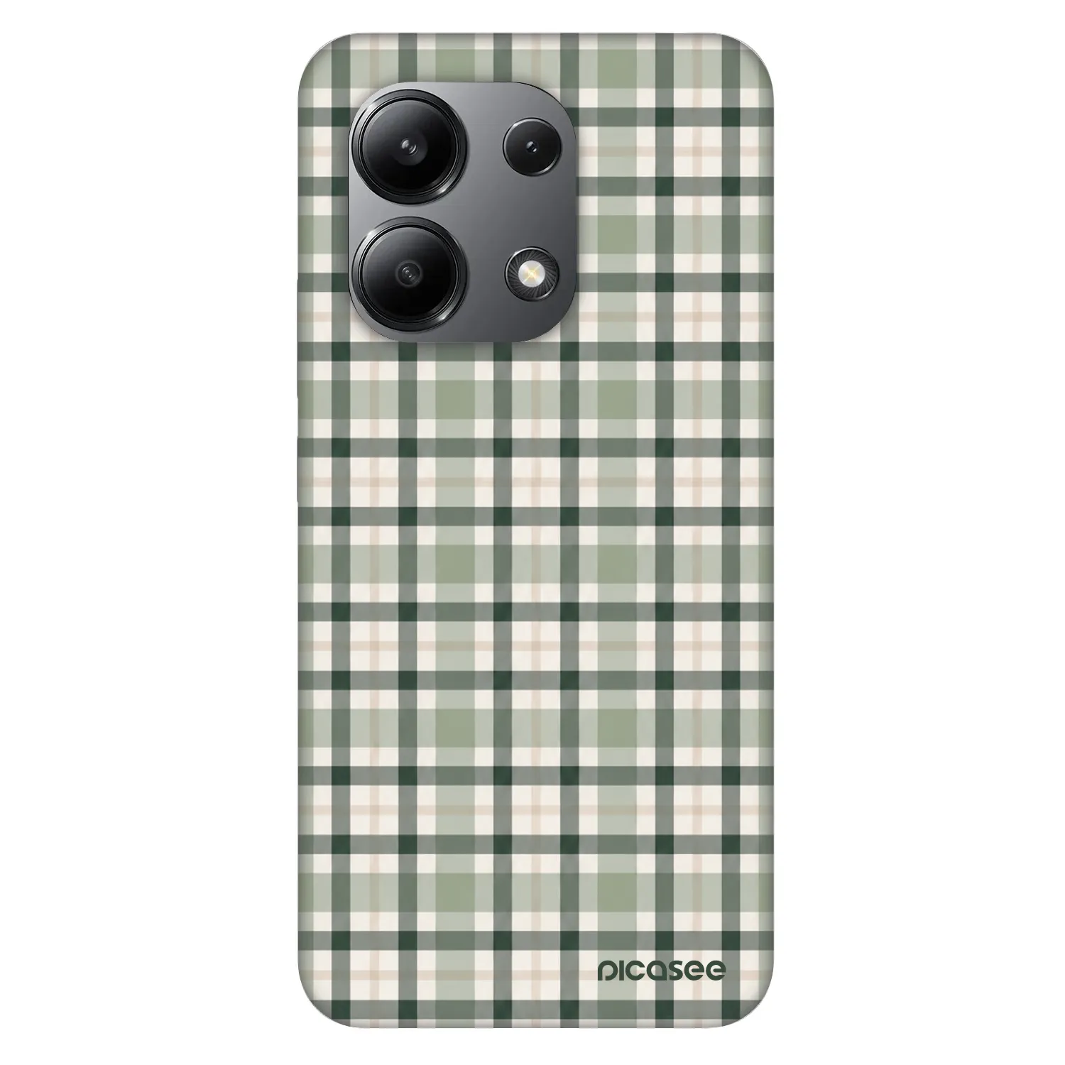 Picasee Fashion Case για Xiaomi Redmi Note 13 4G - Sage Tartan