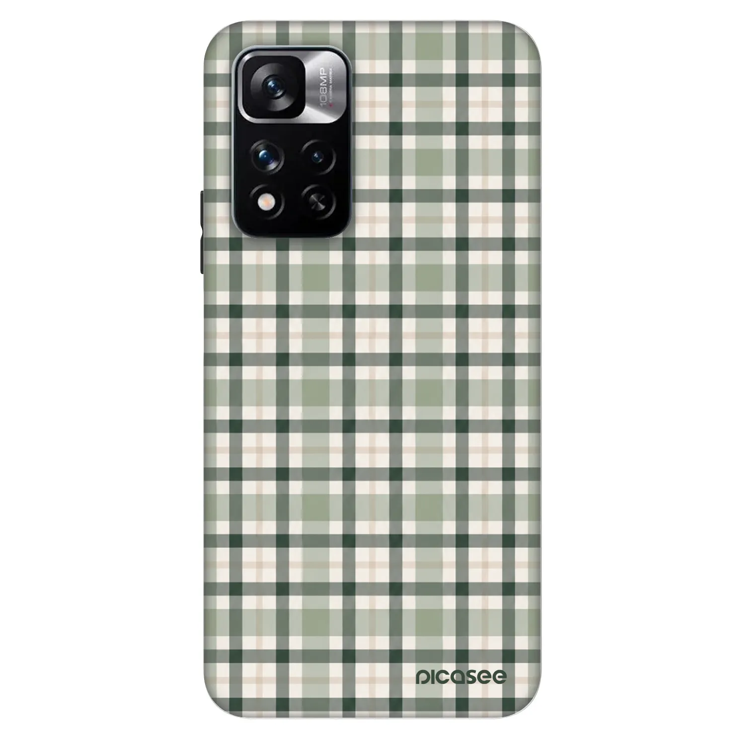 Picasee Fashion Case για Xiaomi Redmi Note 11 Pro 5G - Sage Tartan