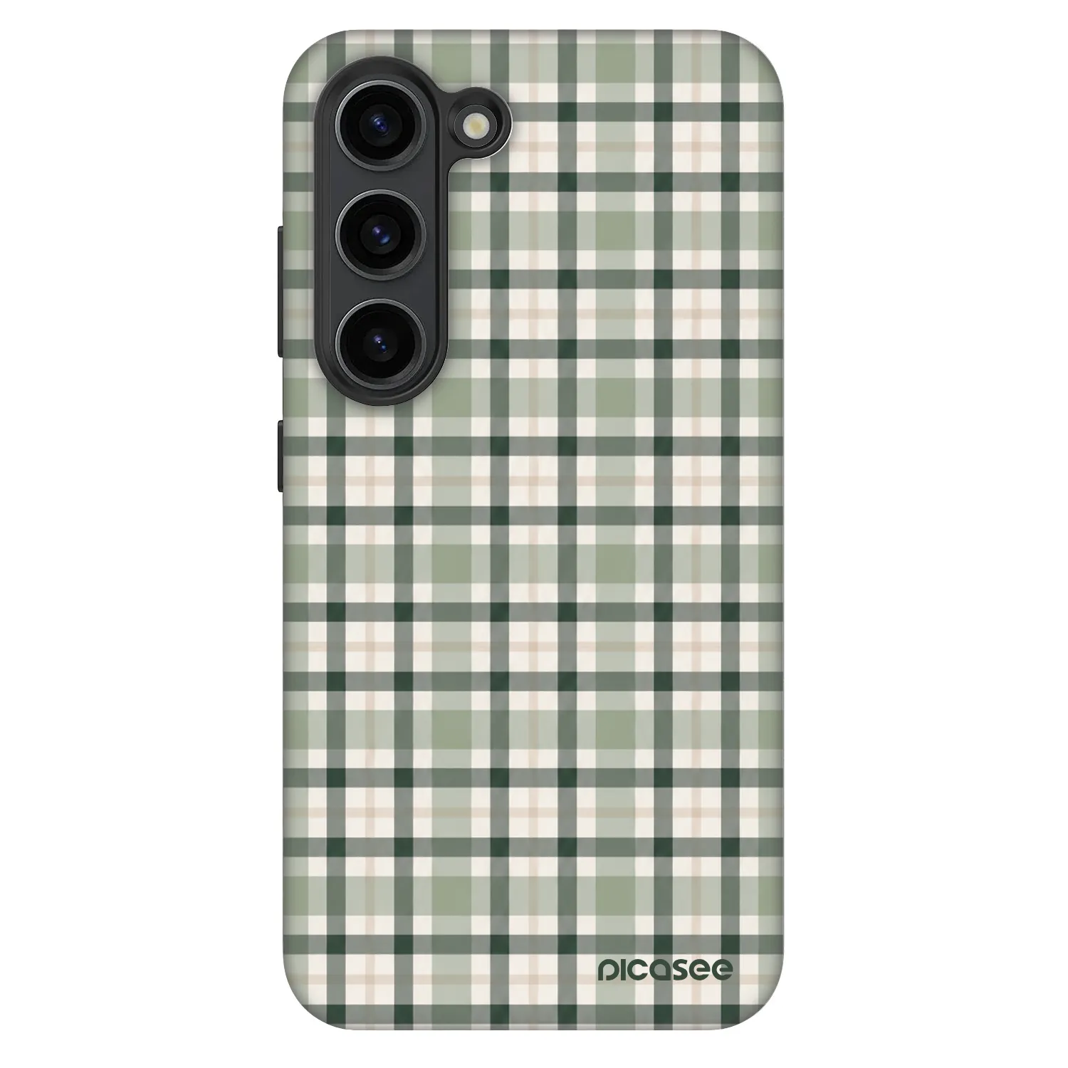 Picasee Fashion Case για Samsung Galaxy S23+ 5G - Sage Tartan