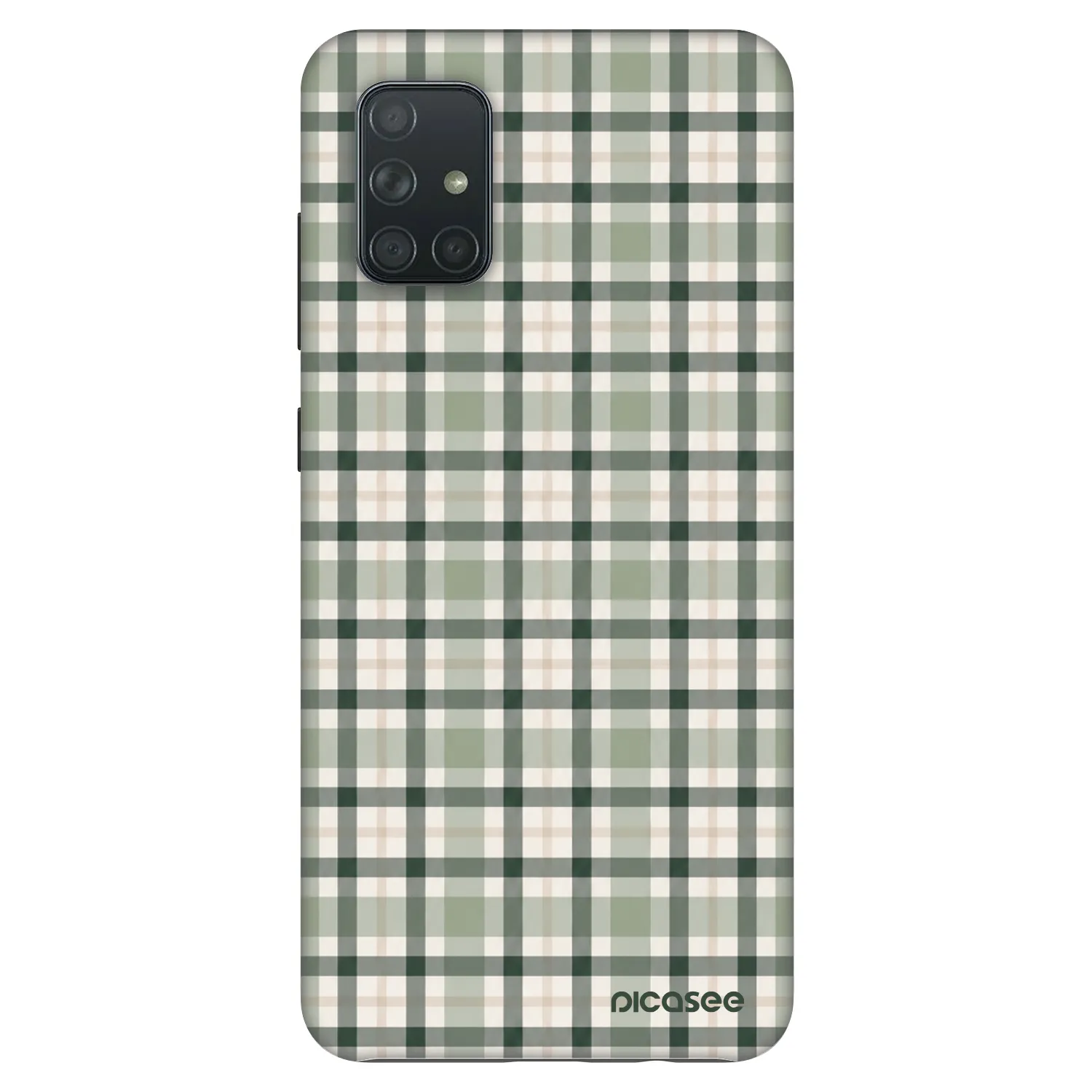 Picasee Fashion Case για Samsung Galaxy A71 A715F - Sage Tartan