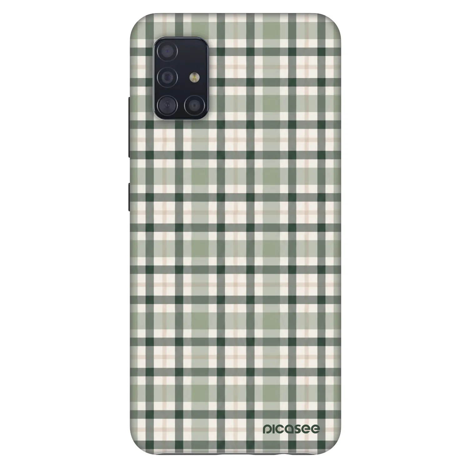 Picasee Fashion Case για Samsung Galaxy A51 A515F - Sage Tartan