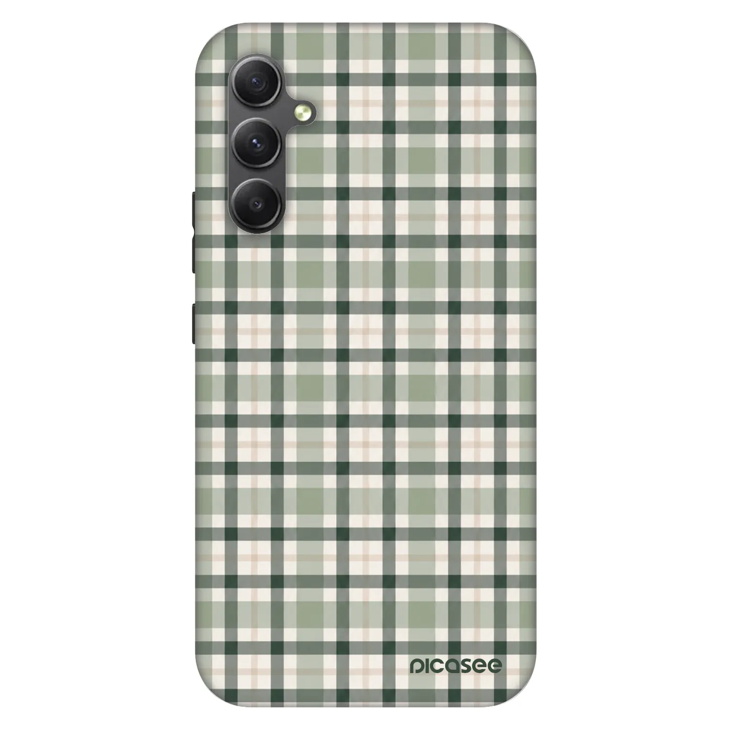 Picasee Fashion Case για Samsung Galaxy A34 5G A346B - Sage Tartan